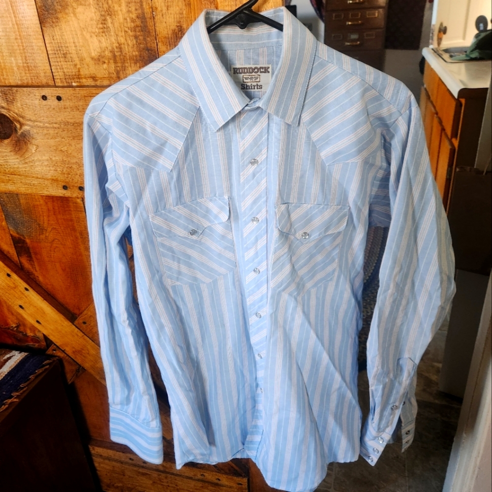 Vintage Button up pearl snap western